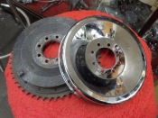 SPORTSTER K MODEL "NEW" BRAKE DRUM COVER #495-52